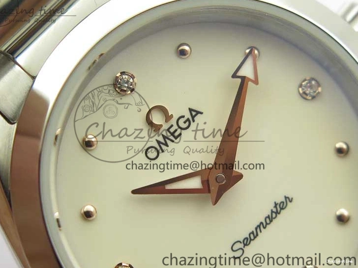 0302 Aqua Terra Seamaster ZF 1:1 Best Edition White Dial on SS Bracelet Gen Lightweight 7903